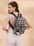 Chevron Cotton Canvas Backpack