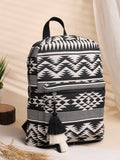 Chevron Cotton Canvas Backpack