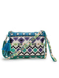 Tribal Acrylic Jacquard Ethnic Motifs Embroidered Sling Bag