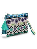 Tribal Acrylic Jacquard Ethnic Motifs Embroidered Sling Bag