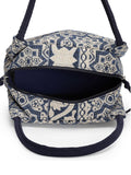 Tribal Abstract Cotton Jacquard Handheld Bag