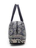 Tribal Abstract Cotton Jacquard Handheld Bag