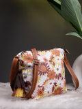 Lush Floral Printed Polycotton Sling Bag