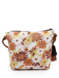 Lush Floral Printed Polycotton Sling Bag