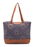 Tribal Mandala Printed Polycotton Tote Bag