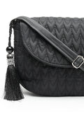 Uno Chevron Quilted Polyester Sling Bag