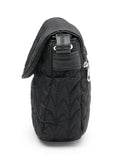 Uno Chevron Quilted Polyester Sling Bag