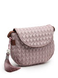 Uno Chevron Quilted Polyester Sling Bag