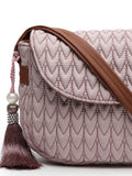 Uno Chevron Quilted Polyester Sling Bag