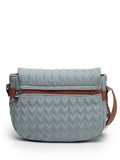 Uno Chevron Quilted Polyester Sling Bag