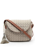 Uno Chevron Quilted Polyester Sling Bag