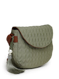 Uno Chevron Quilted Polyester Sling Bag