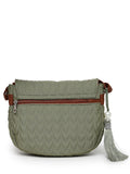 Uno Chevron Quilted Polyester Sling Bag