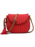 Uno Chevron Quilted Polyester Sling Bag