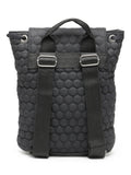 Geometric Quilted Polyester Backpack