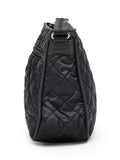 Uno Geometric Quilted Polyester Sling Bag