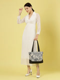 Animal Toile Cotton Jacquard Shoulder Bag