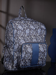 Lush Floral Printed Polycotton Backpack