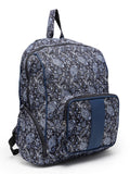 Lush Floral Printed Polycotton Backpack