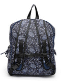 Lush Floral Printed Polycotton Backpack