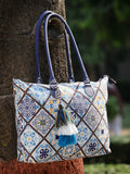 Geomat Ethnic Printed Polycotton Shoulder Bag