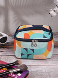 Peppy Abstract Printed Polycotton Small Travel Accessory Bag