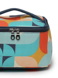 Peppy Abstract Printed Polycotton Small Travel Accessory Bag