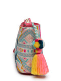 Boho Ethnic Jacquard Cotton Sling Bag