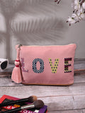 Quirky Quirky Digital Printed Cotton Canvas Travel Pouch