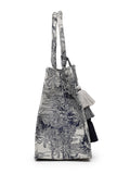 Jungle Toile Cotton Jacquard Handheld Bag