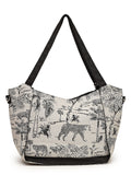 Jungle Toile Cotton Jacquard Tote Bag