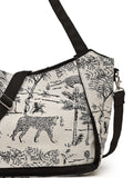 Jungle Toile Cotton Jacquard Tote Bag