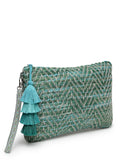 Boho Chevron Self Design Cotton Acrylic Sling Bag