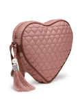 Amour Polyester & Vegan Leather Chevron Quilted Sling Bag