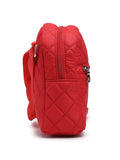 Uno Polyester Diamond Quilted Sling Bag