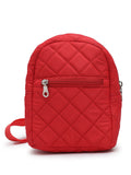 Uno Polyester Diamond Quilted Sling Bag