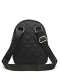 Uno Polyester Diamond Quilted Sling Bag