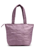 Uno Polyester Floral Quilted Handheld Bag