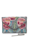 Kooky Quirky Bead Work Cotton Canvas Sling Bag