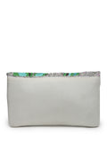 Lush Botanical Embroidered Cotton Canvas Sling Bag