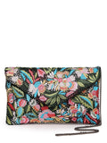 Boho Floral Embellished Satin Sling Bag