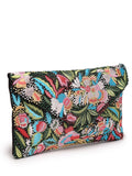 Boho Floral Embellished Satin Sling Bag