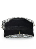 Mosaic Mosaic Embellished Metal Clutch