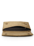 Adorn Embellished Suede Clutch