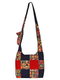 Motley Printed Canvas Sling Bag