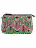 Diamondus Beaded Jacquard Cotton Sling bag