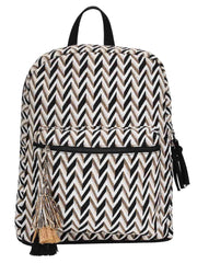 Chevron Cotton Canvas Backpack