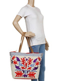 Classy Embroided Cotton Handbag