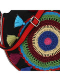 Canvas Crotia Patch Sling Bag