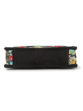 Rangoli Polycotton & PU Floral Digital Printed Sling Bag